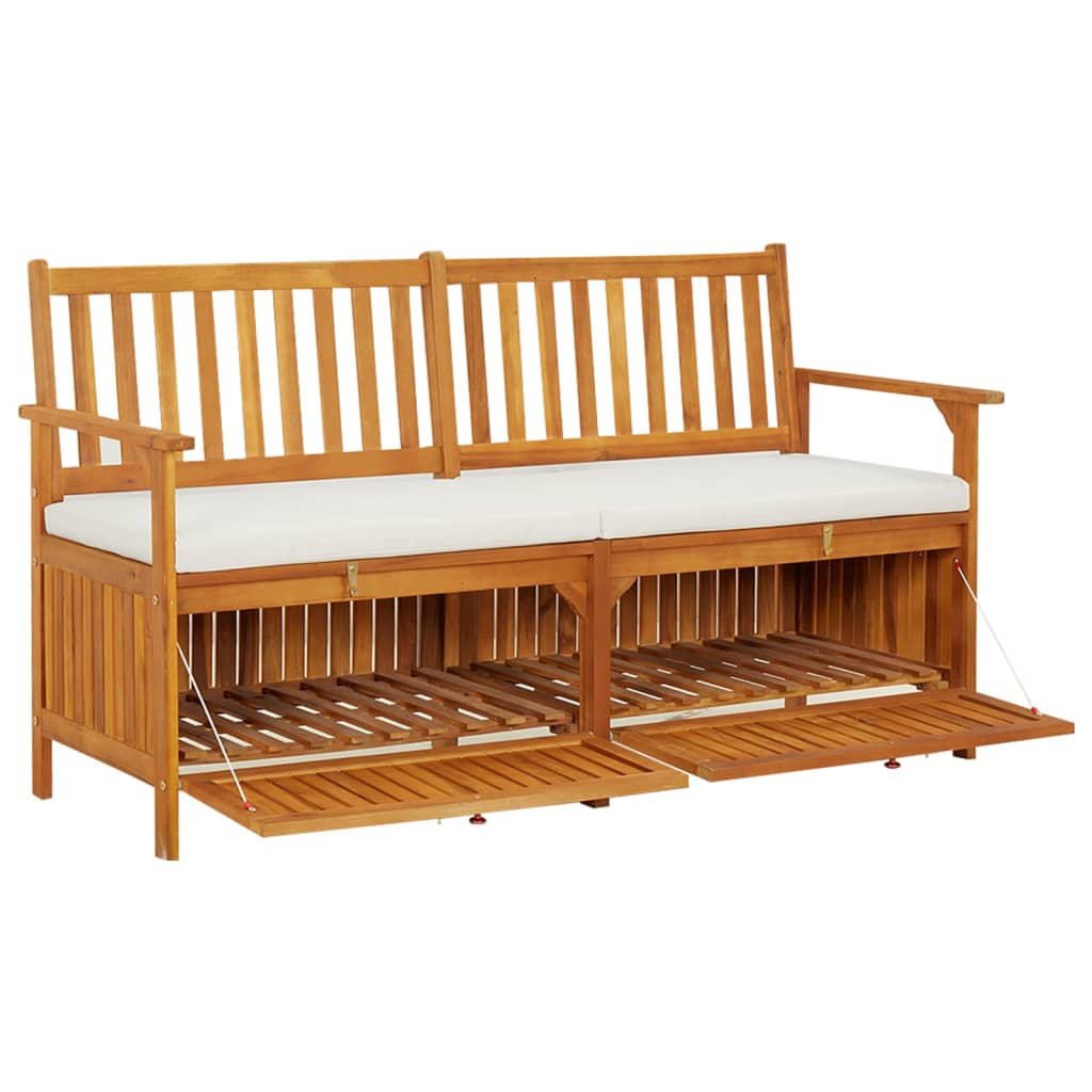 Soliņš-glabāšanas kaste ar nojumi, 148cm, akācijas koks