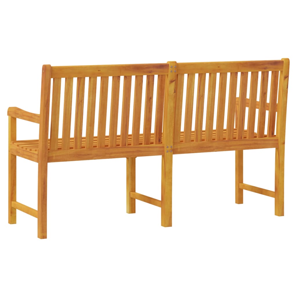 Garden bench, 150cm, solid acacia wood