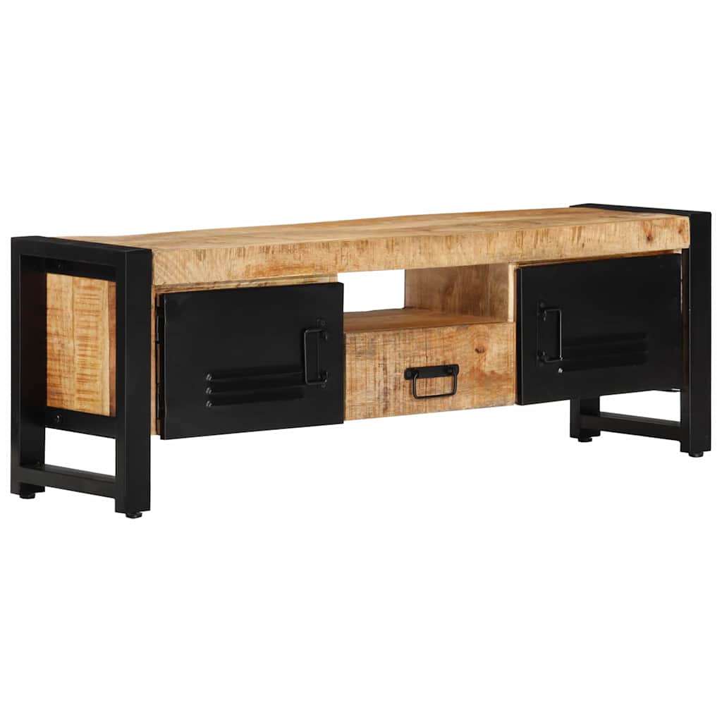 TV cabinet, 120x30x40cm, solid mango wood
