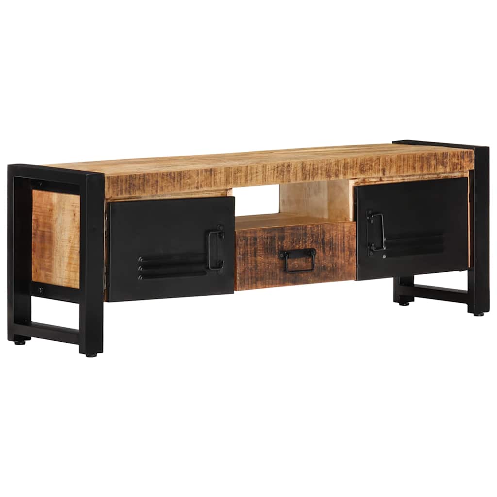 TV cabinet, 120x30x40cm, solid mango wood