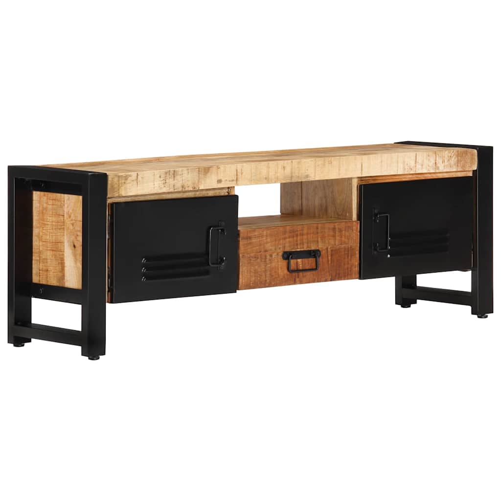 TV cabinet, 120x30x40cm, solid mango wood