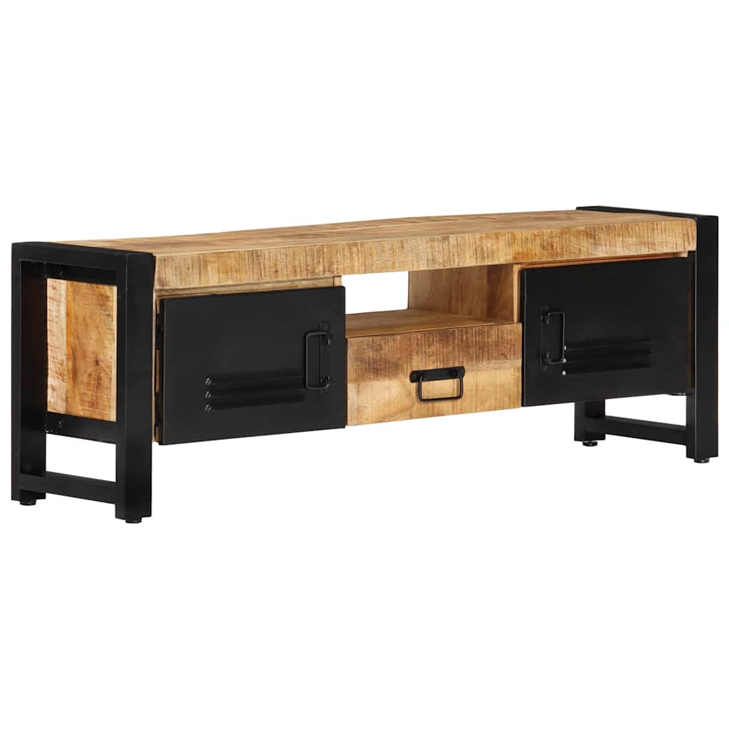 TV cabinet, 120x30x40cm, solid mango wood