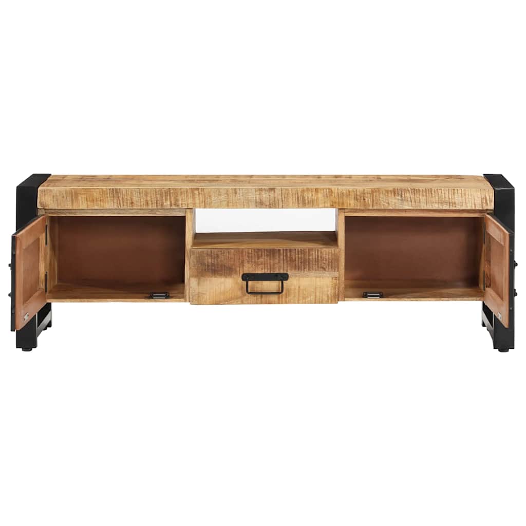 TV cabinet, 120x30x40cm, solid mango wood