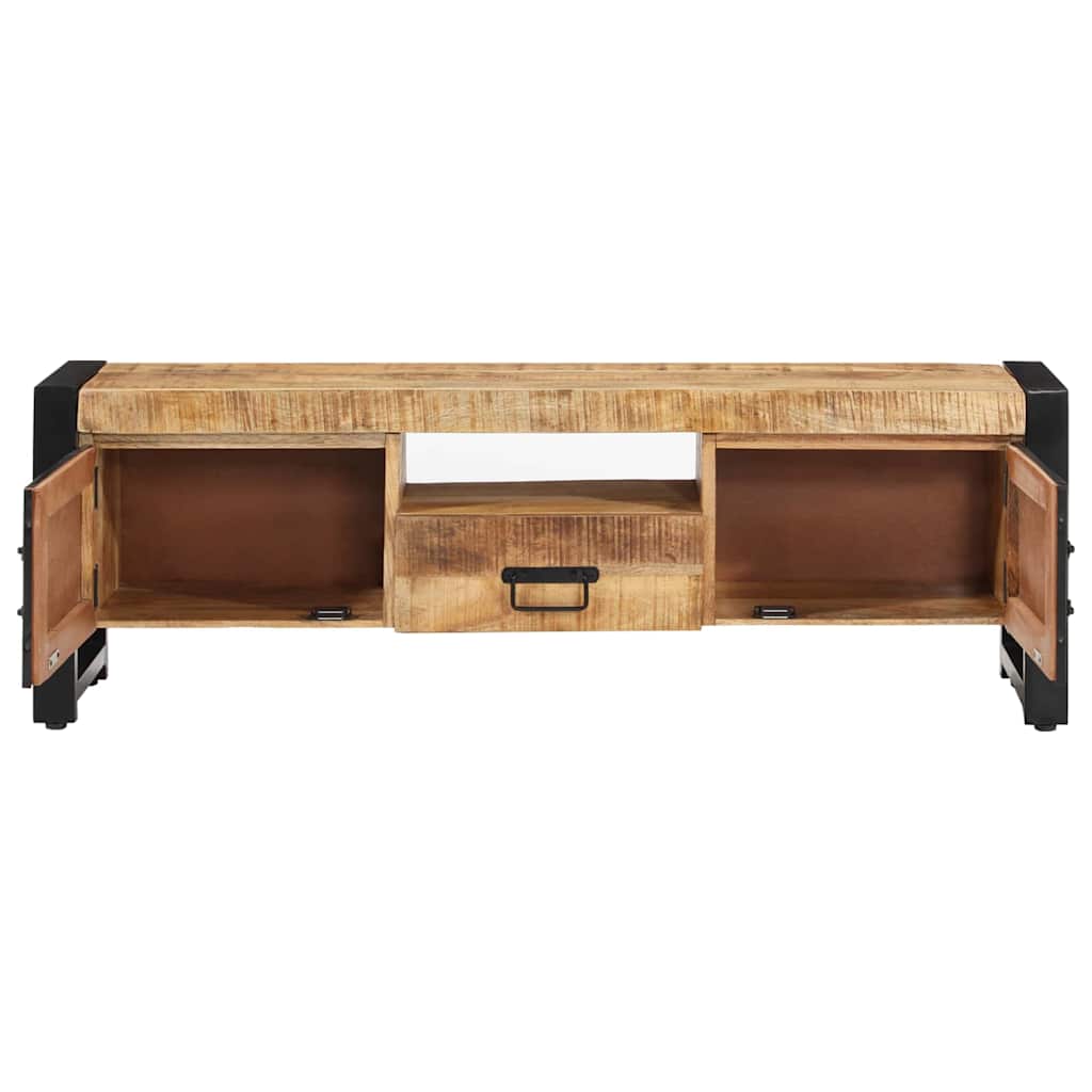 TV cabinet, 120x30x40cm, solid mango wood