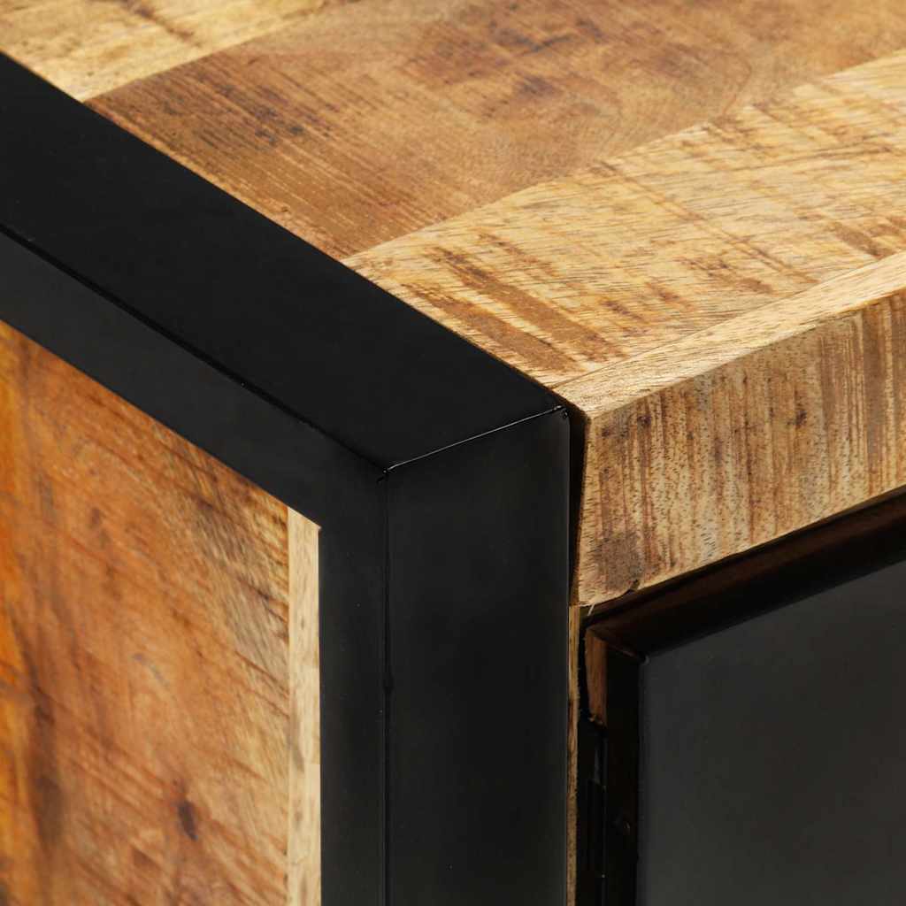 TV cabinet, 120x30x40cm, solid mango wood