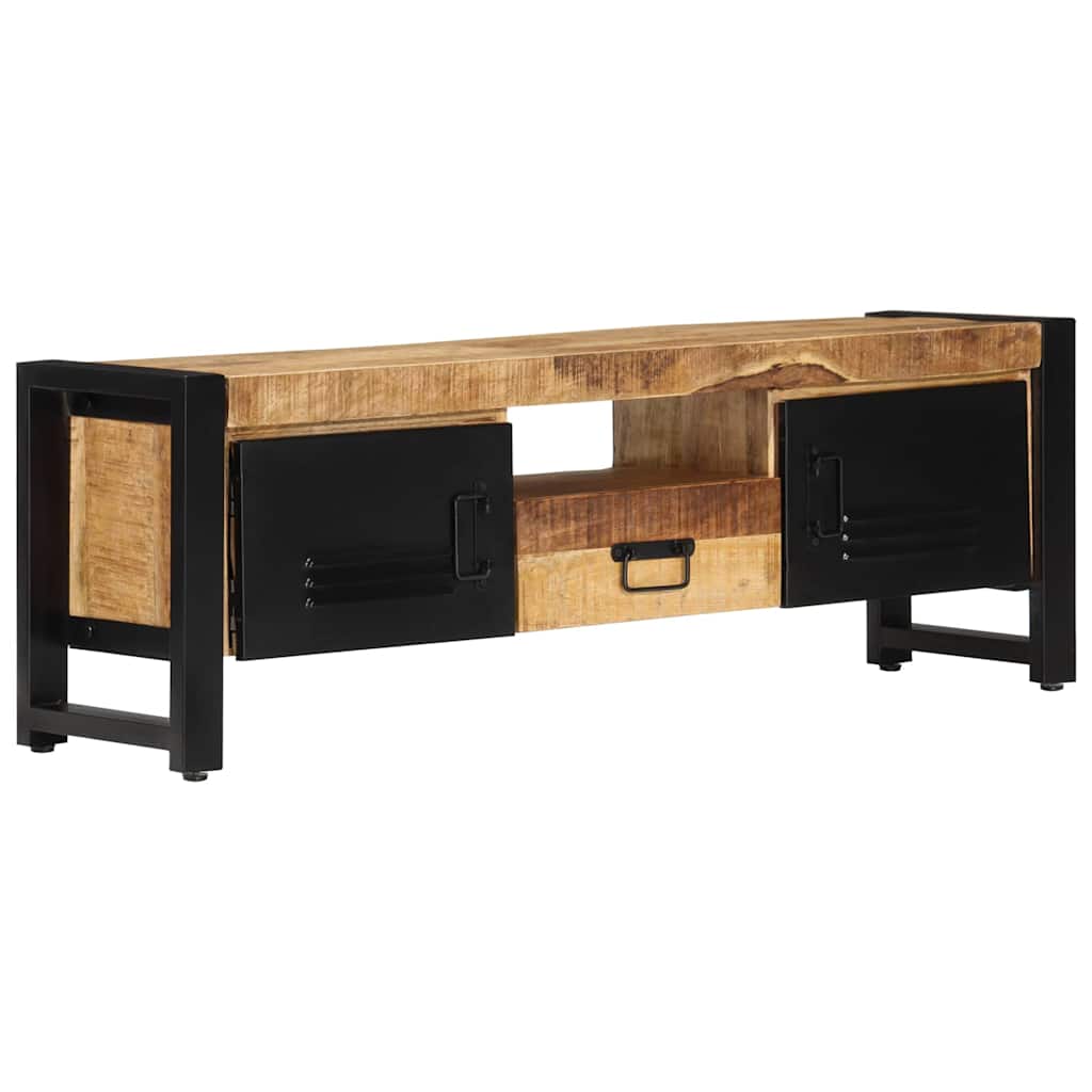 TV cabinet, 120x30x40cm, solid mango wood