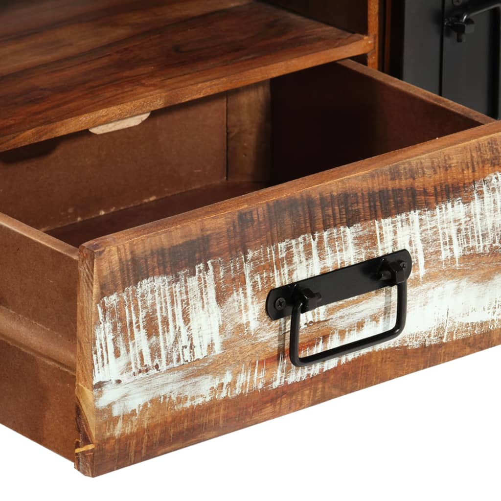 TV skapītis, 120x30x40cm, otrreizēji pārstrādāta koksne