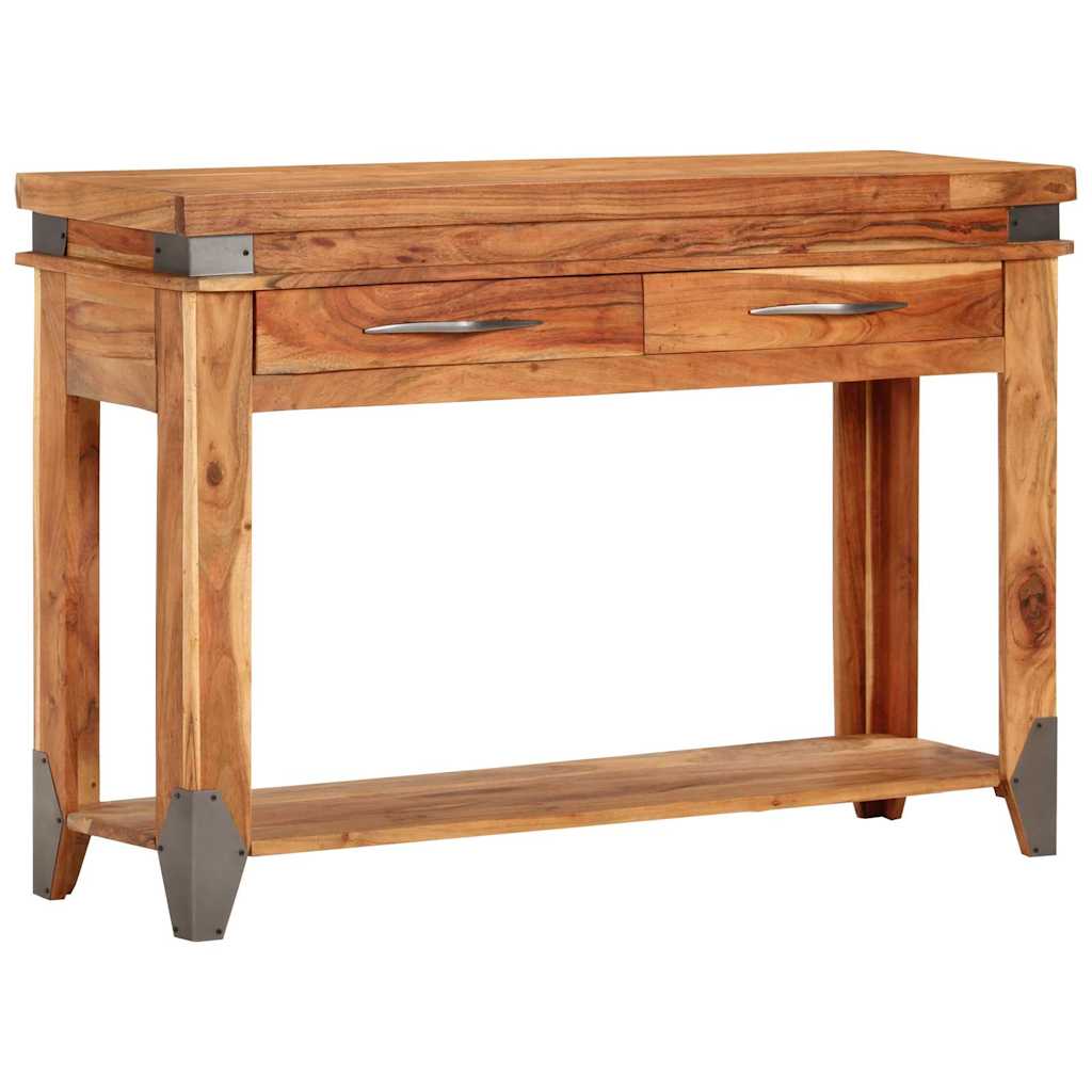 Console table, 110x34x74cm, solid acacia wood