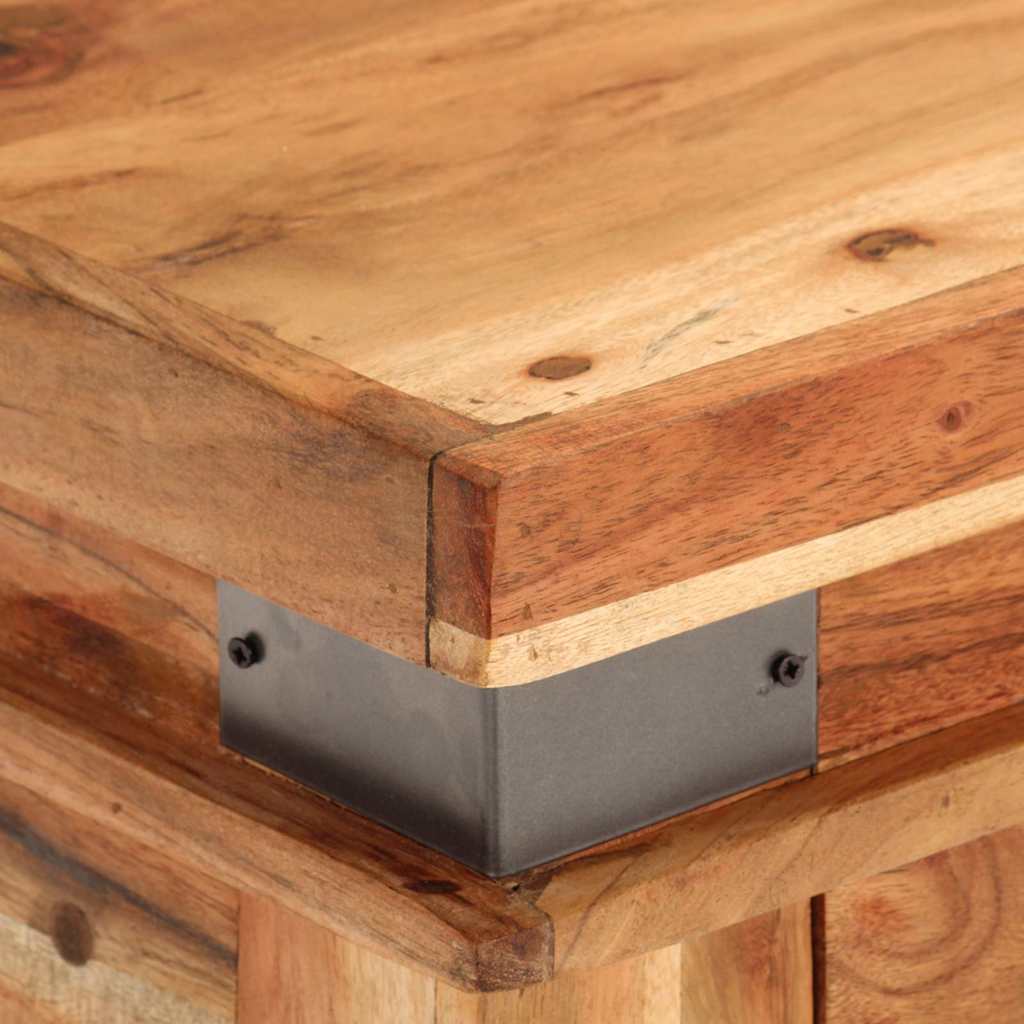 Console table, 110x34x74cm, solid acacia wood