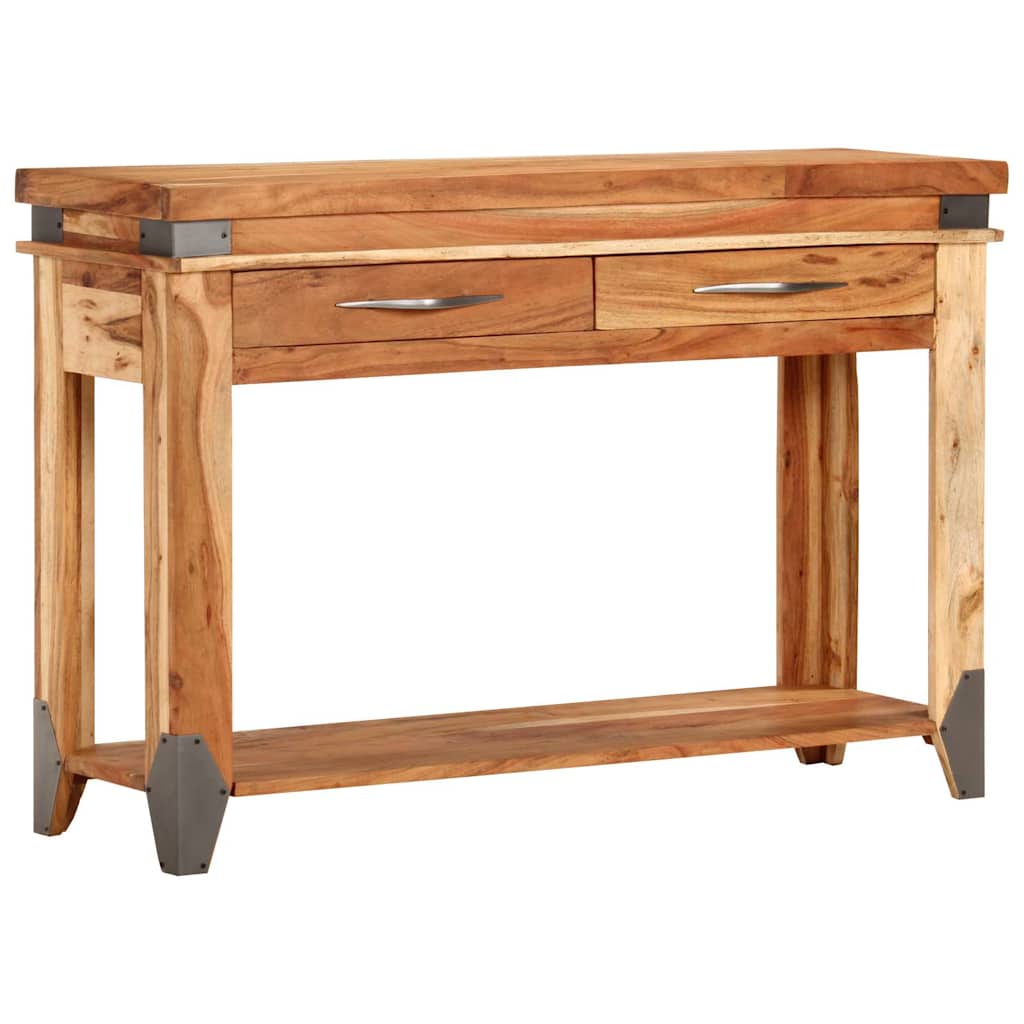 Console table, 110x34x74cm, solid acacia wood