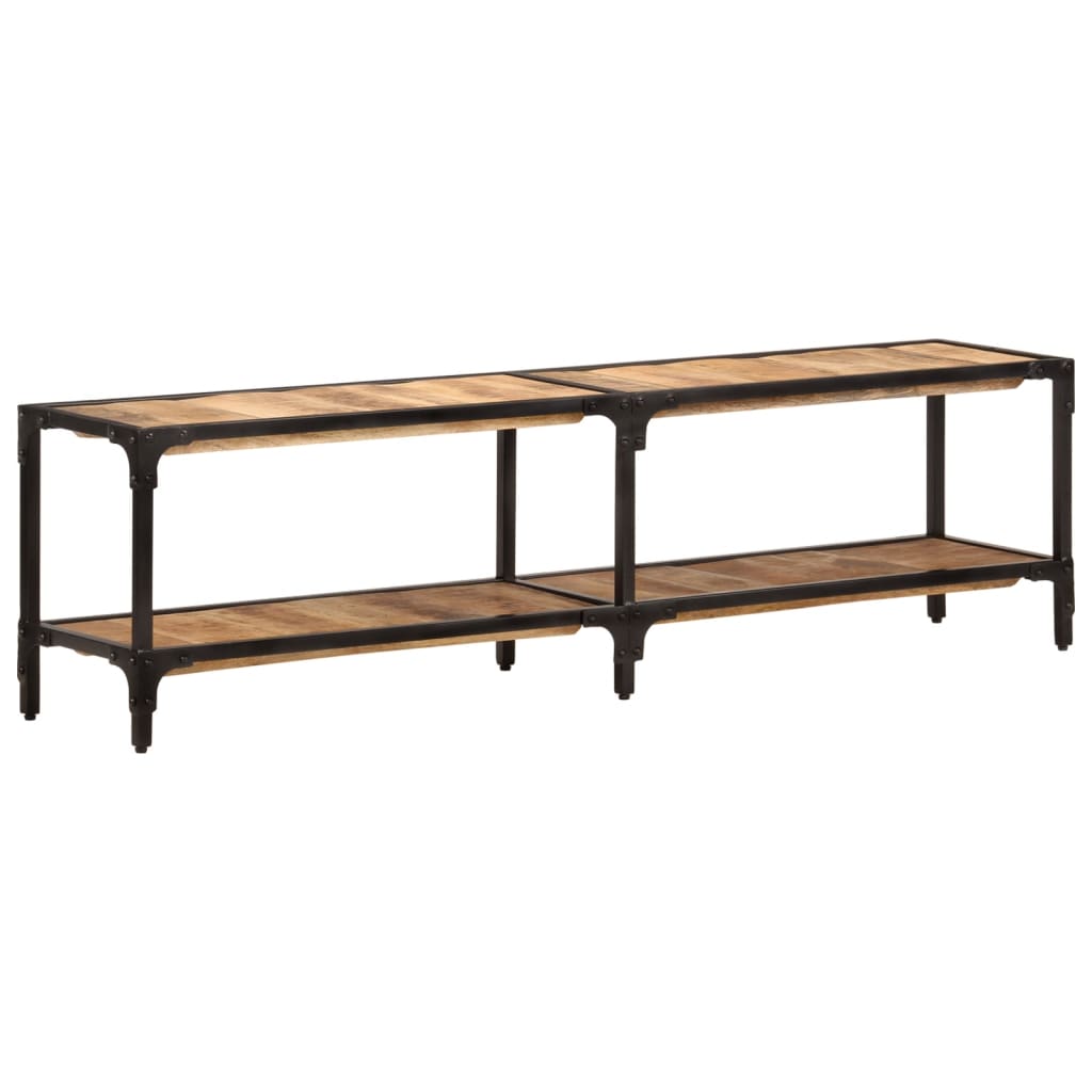 TV cabinet, 150x30x41cm, solid mango wood