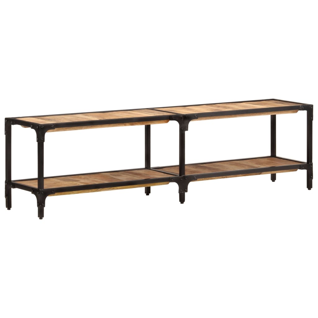 TV cabinet, 150x30x41cm, solid mango wood