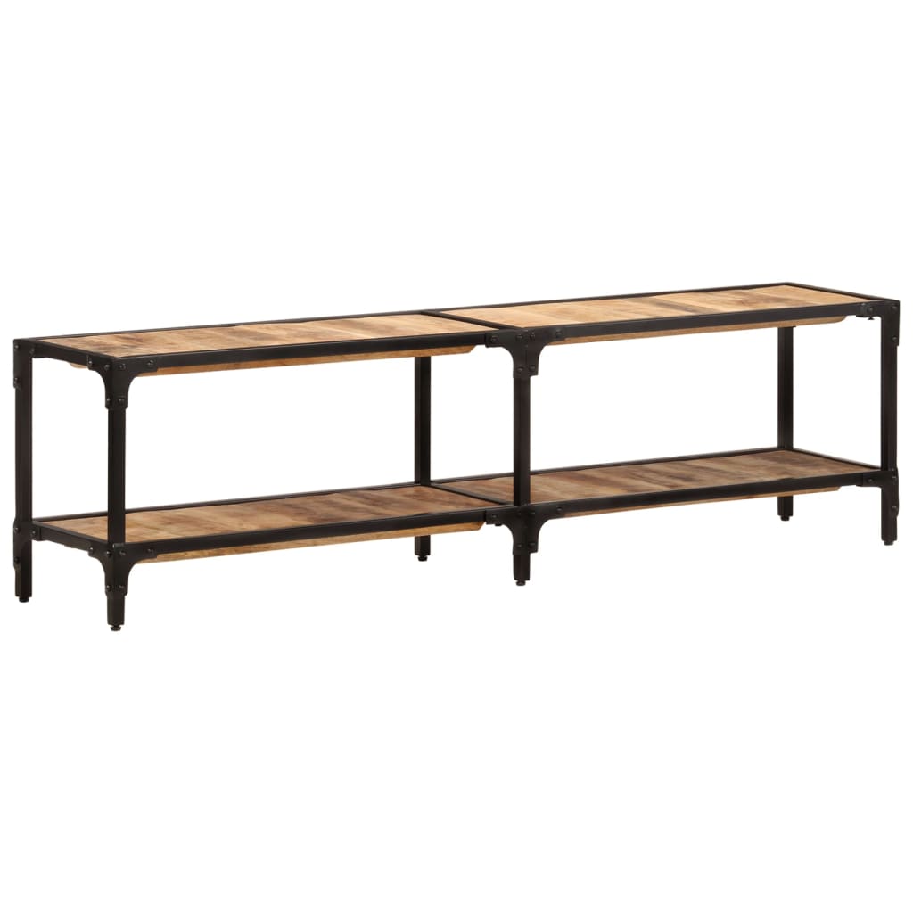 TV cabinet, 150x30x41cm, solid mango wood