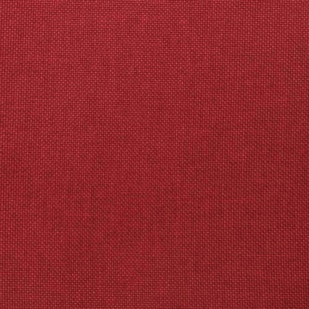 Atlošiamas krėslas, raudonojo vyno spalvos, audinys