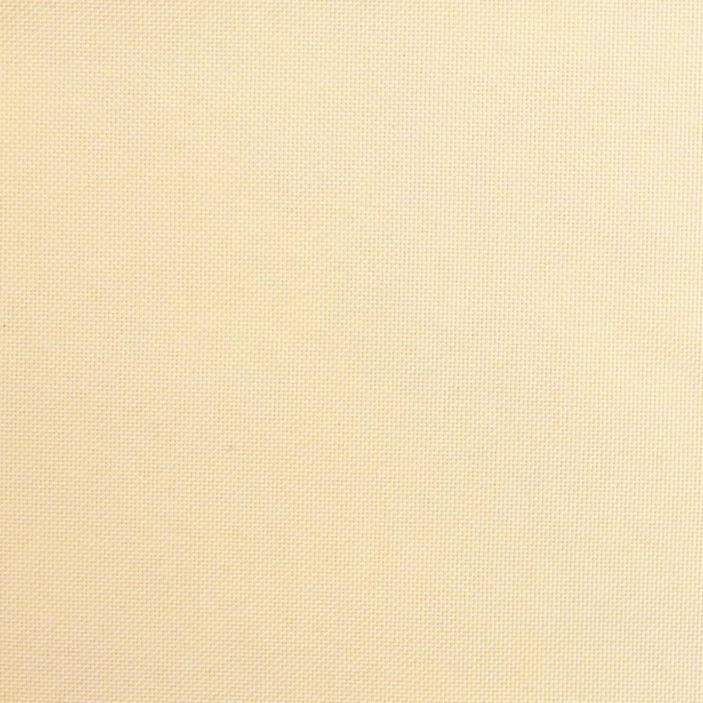 Recliner armchair, cream-colored, fabric