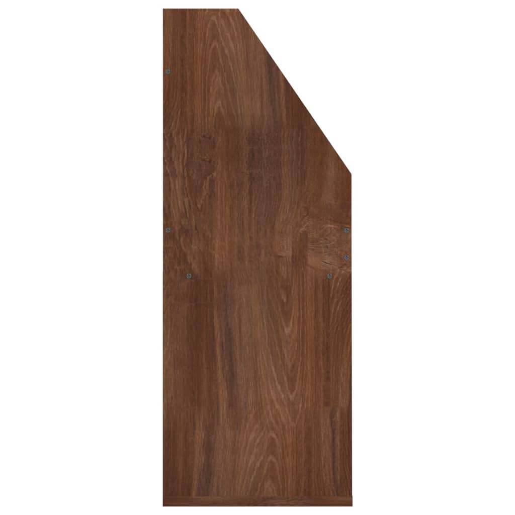 Children's magazine rack, brown oak, 71x30x78.5cm, wood