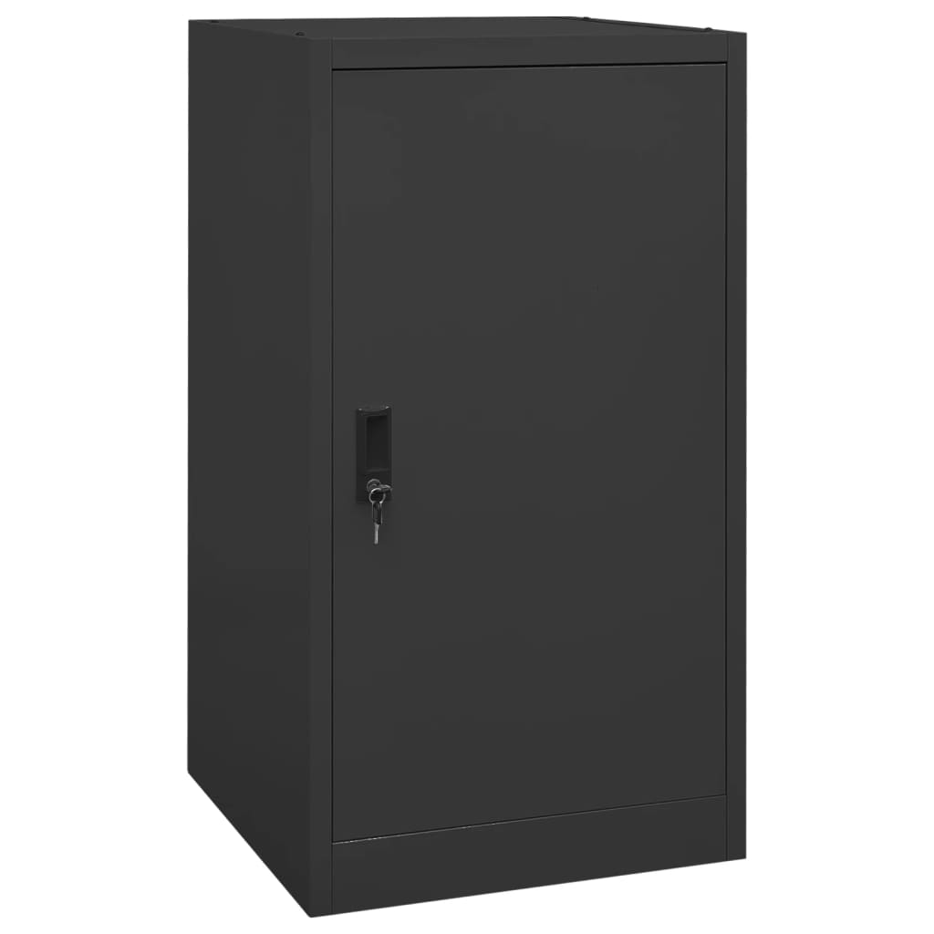 Saddle cabinet, anthracite, 53x53x105cm, steel