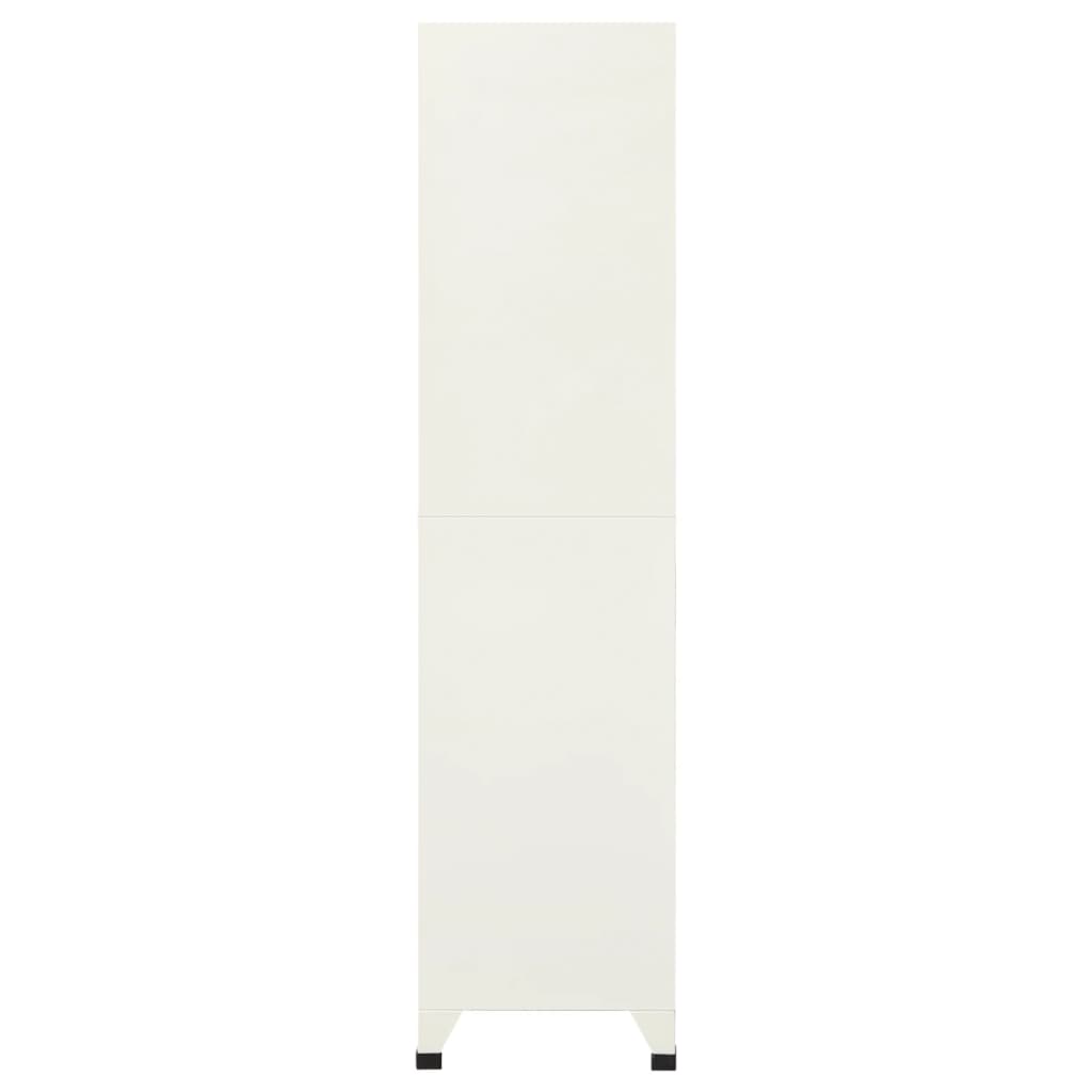 Persirengimo spintelė, pilka ir mėlyna, 90x45x180cm, plienas