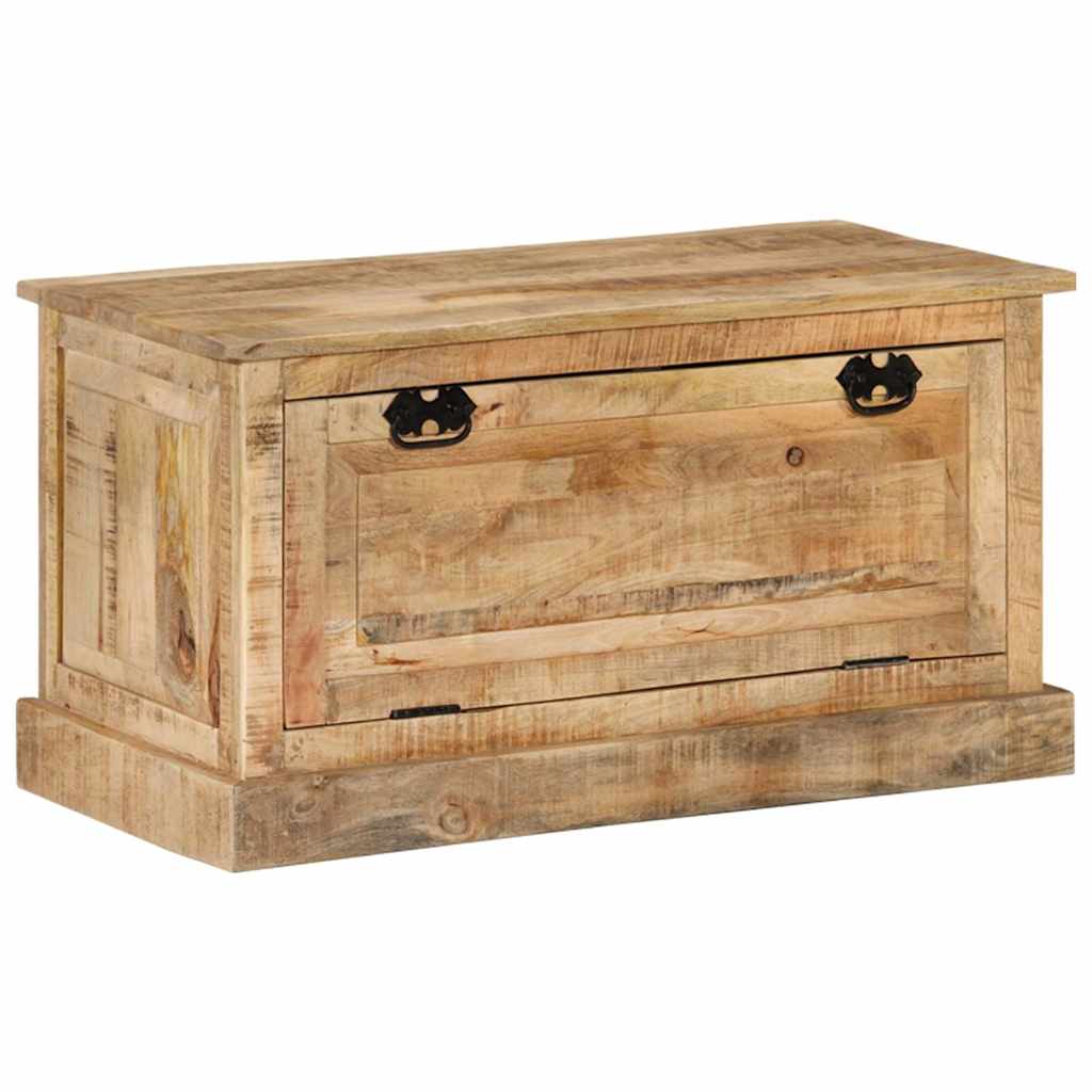 Batų suoliukas-daiktadėžė, 85x40x45cm, mango masyvas