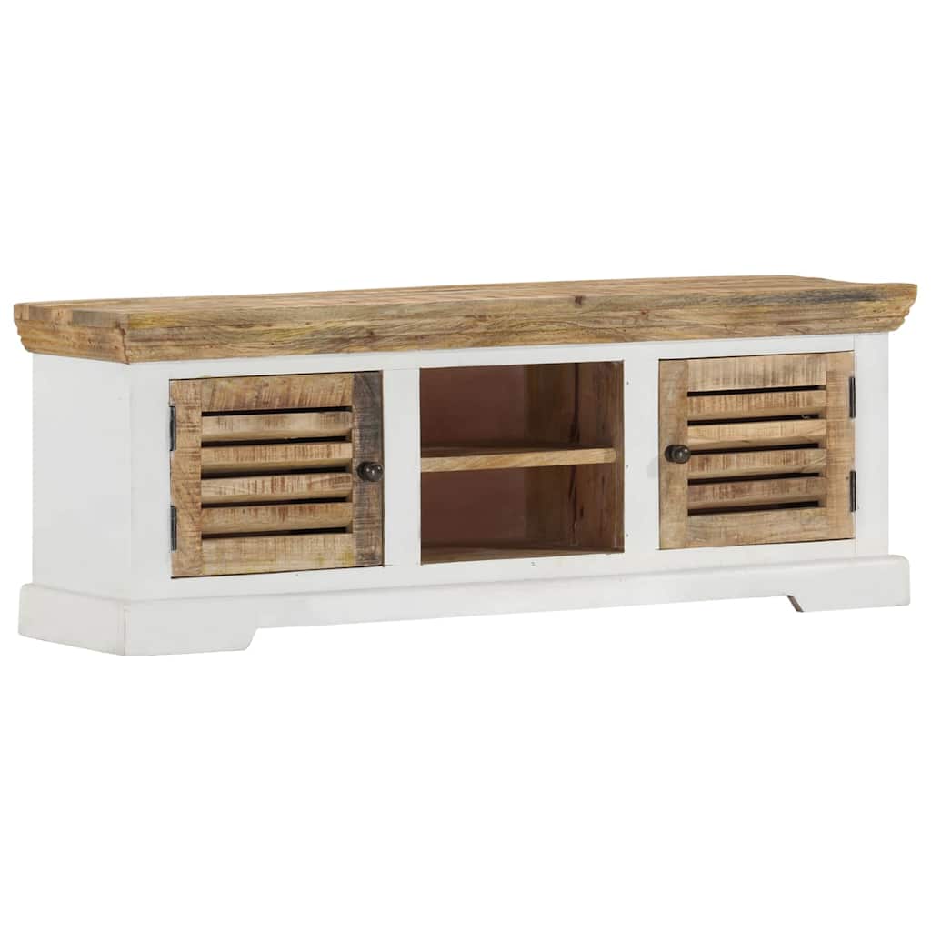 TV cabinet, 110x30x40cm, solid mango wood