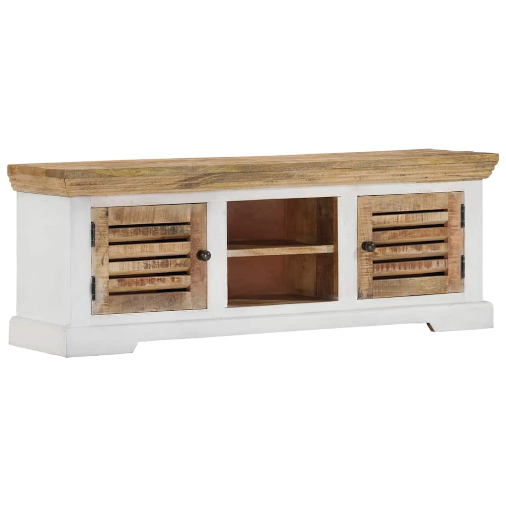 TV cabinet, 110x30x40cm, solid mango wood