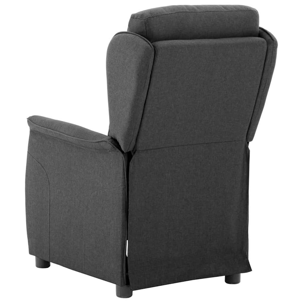 Reclining Armchair Dark grey 67.5 x 93.5 x 101.5 cm