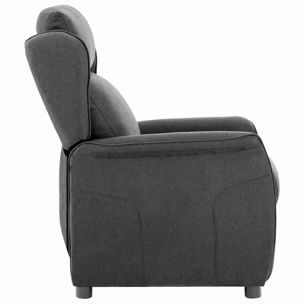 Reclining Armchair Dark grey 67.5 x 93.5 x 101.5 cm