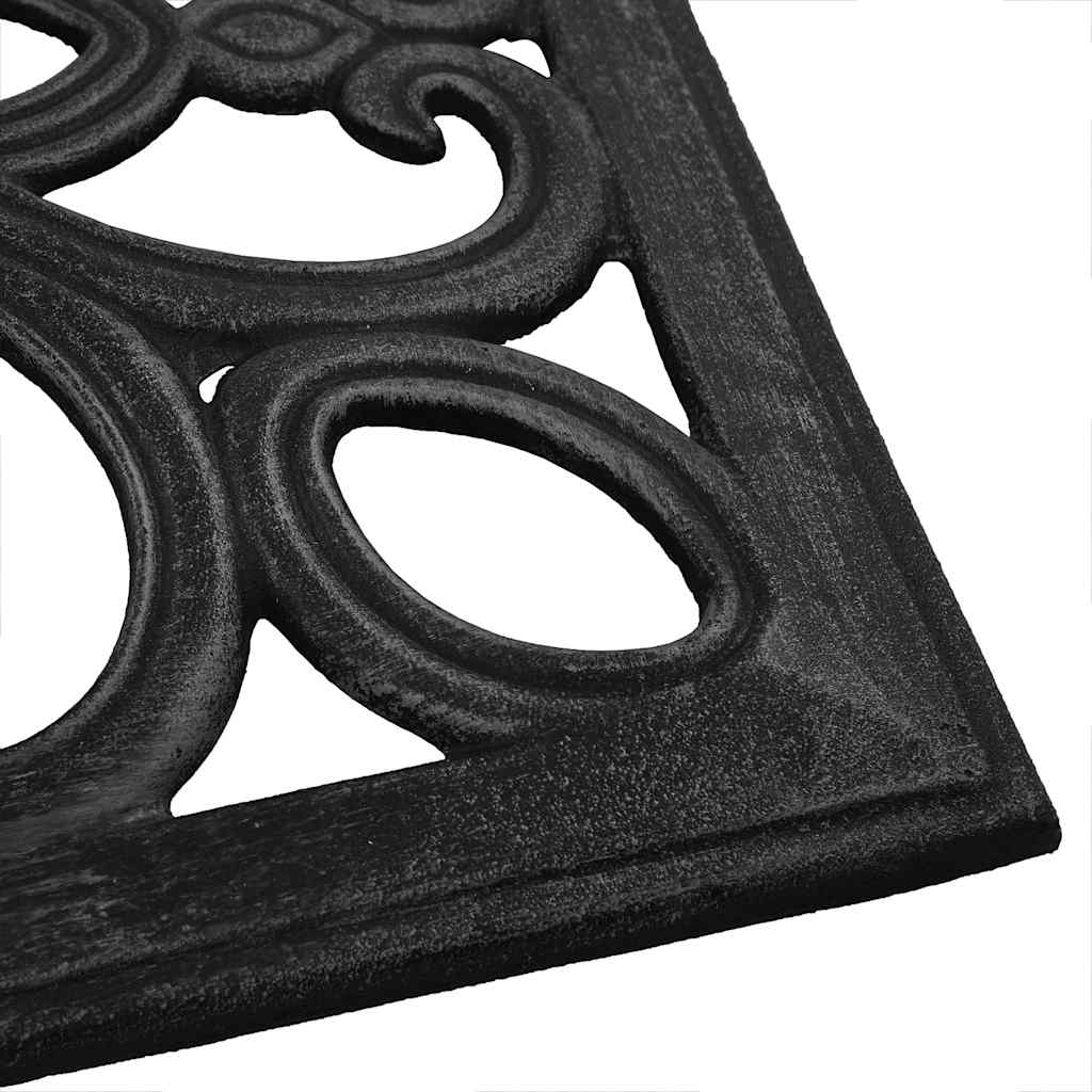 Parasol base, black, 47x47x33cm, cast iron