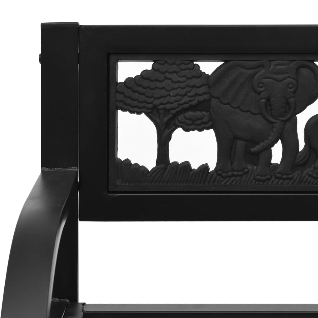 Children's garden bench, 86cm, steel