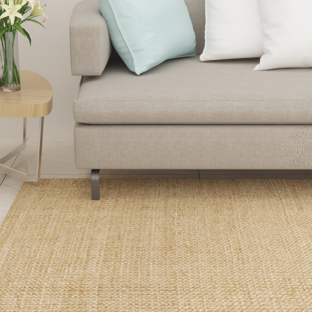 Rug, 80x150cm, natural sisal