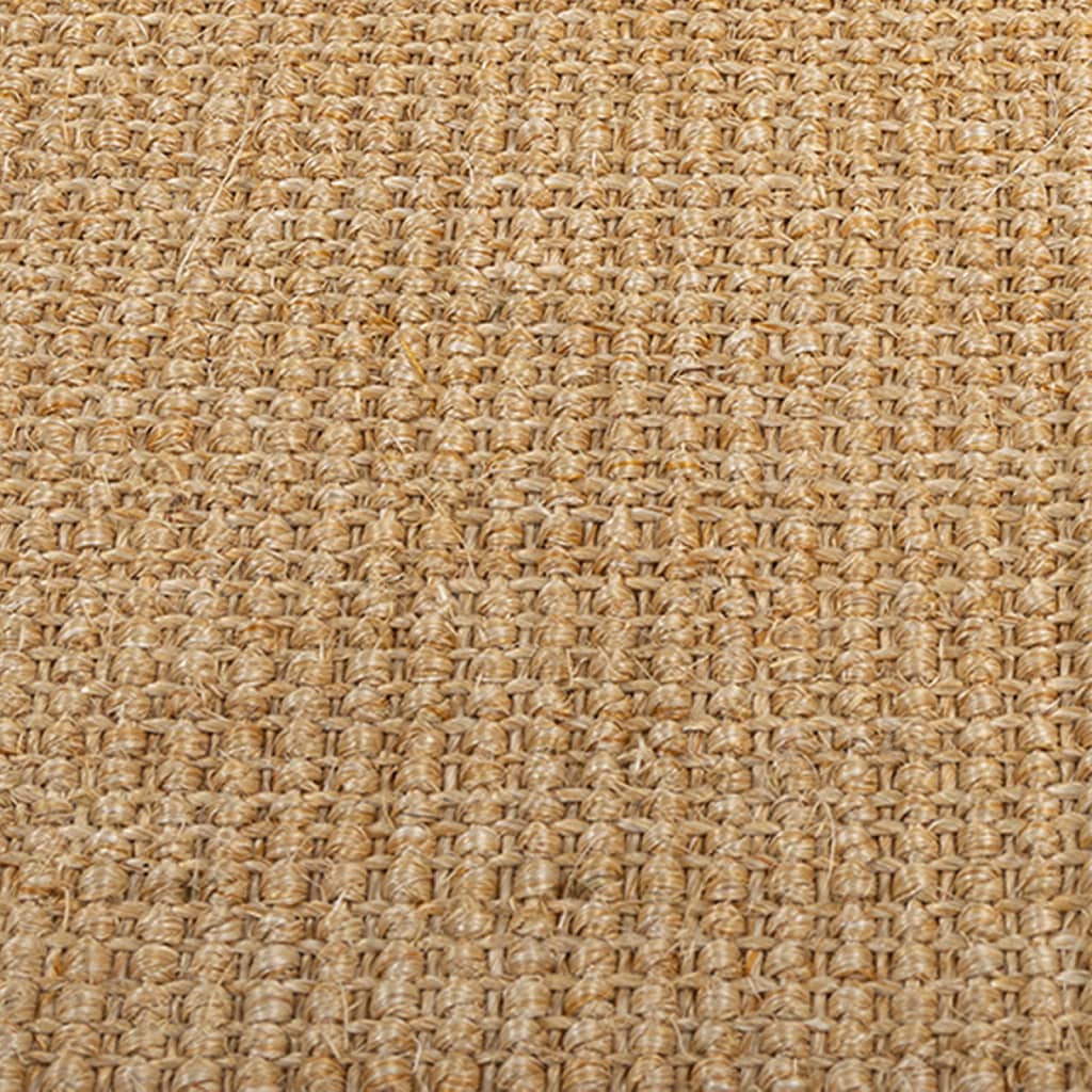 Rug, 100x100cm, natural sisal