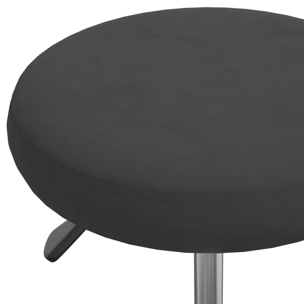Dining chair, black, velvet (333171)