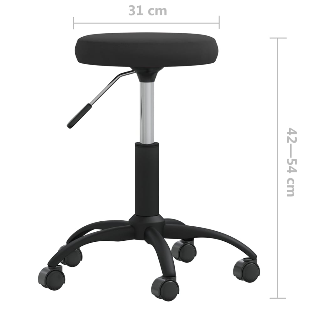 Dining chair, black, velvet (333171)