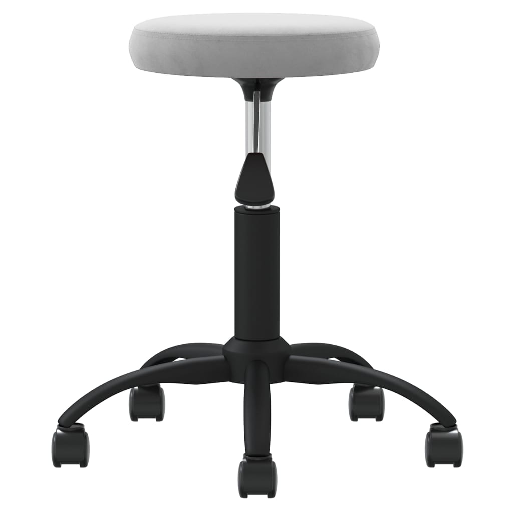 Dining chair, light grey, velvet (333174)