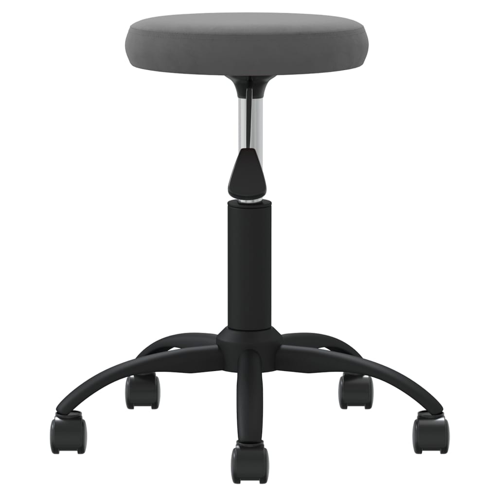 Dining chair, dark grey, velvet (333175)