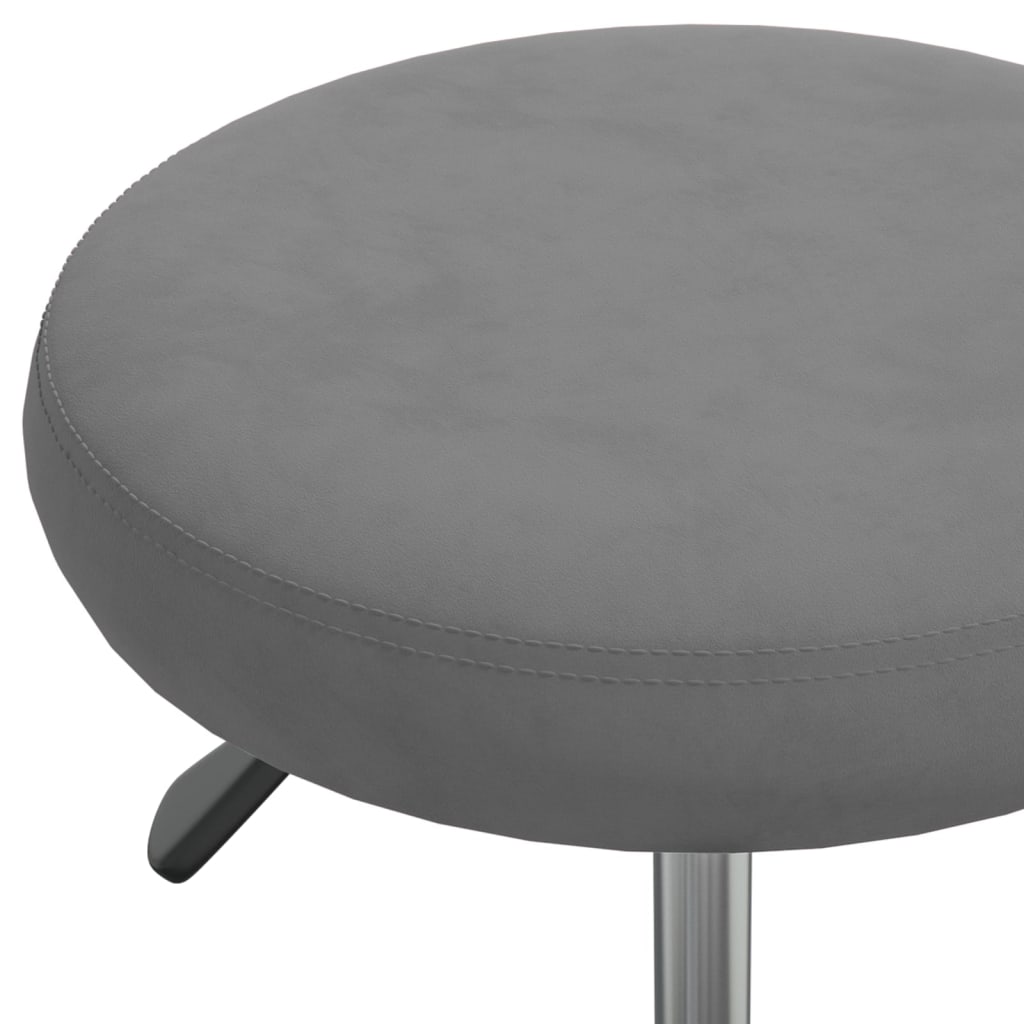 Dining chair, dark grey, velvet (333175)