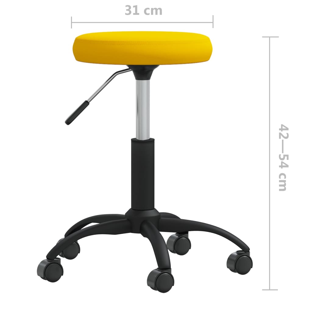 Dining chair, mustard yellow, velvet (333181)