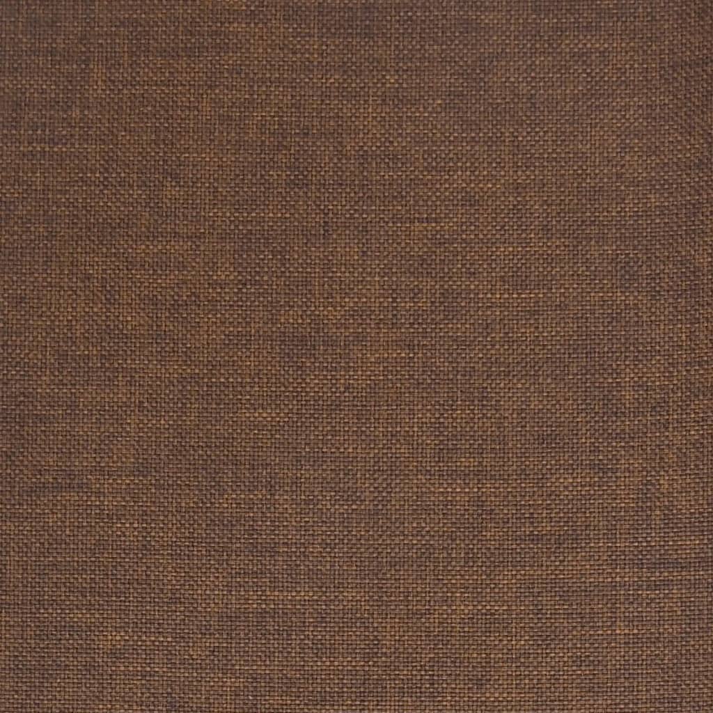 Ēdamistabas krēsls, brūns, audums (334546)