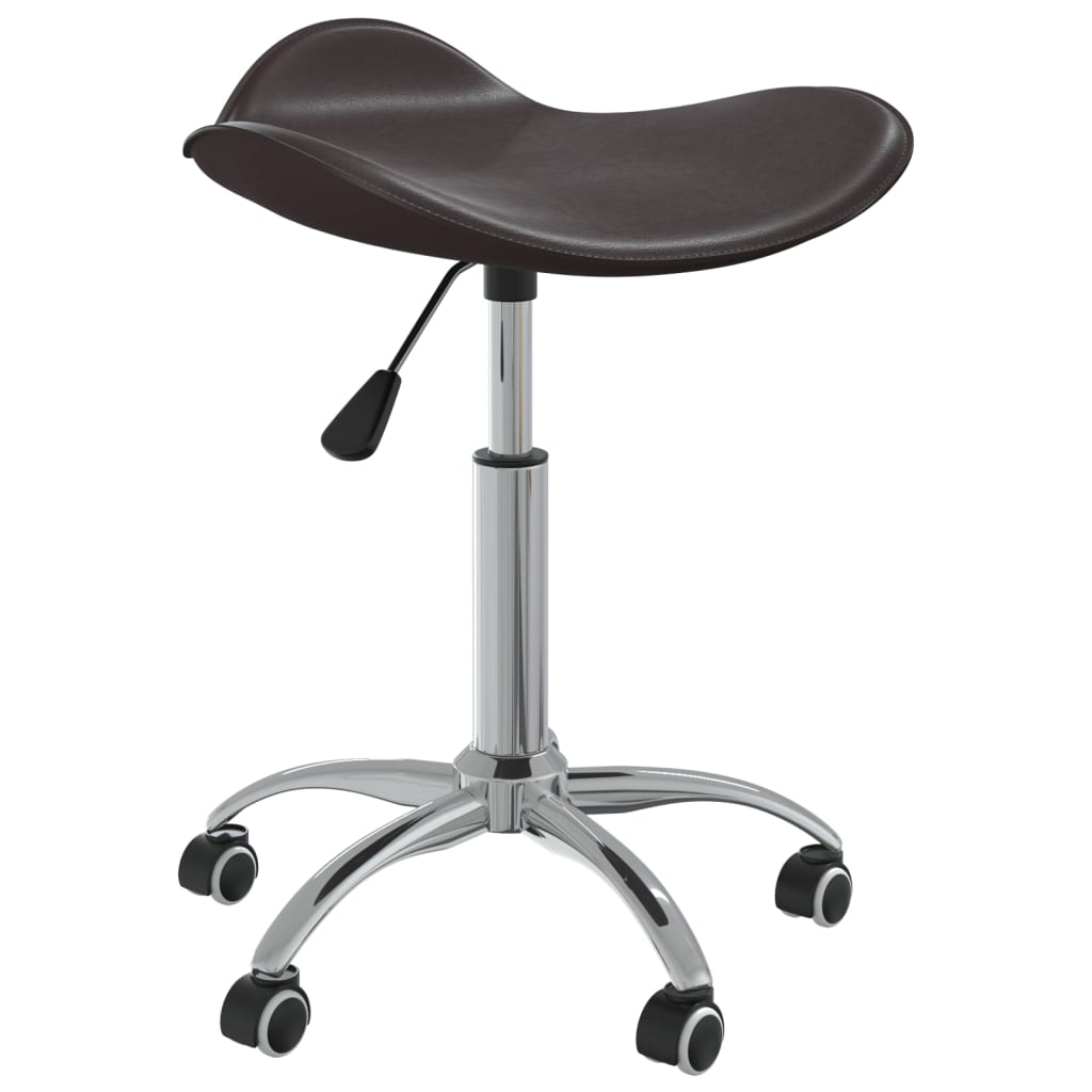 Office chair, brown, artificial leather (323686)