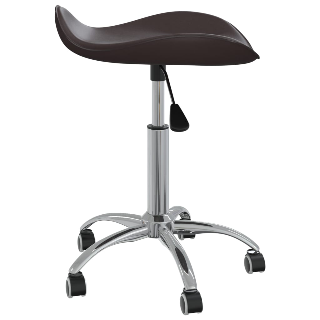 Office chair, brown, artificial leather (323686)