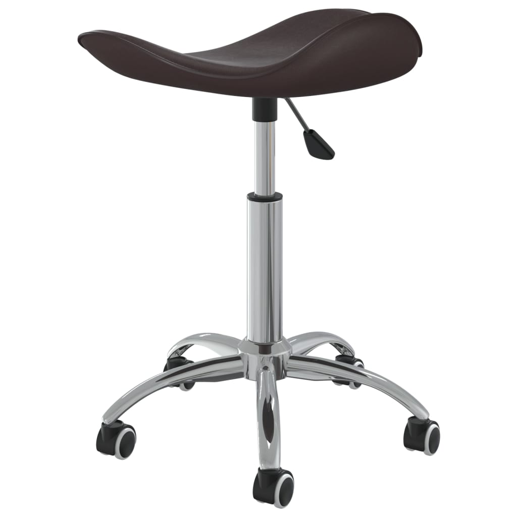 Office chair, brown, artificial leather (323686)