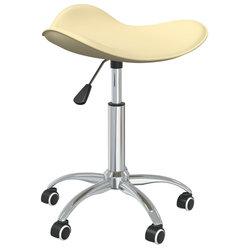 Office chair, cream-colored, artificial leather (323687)