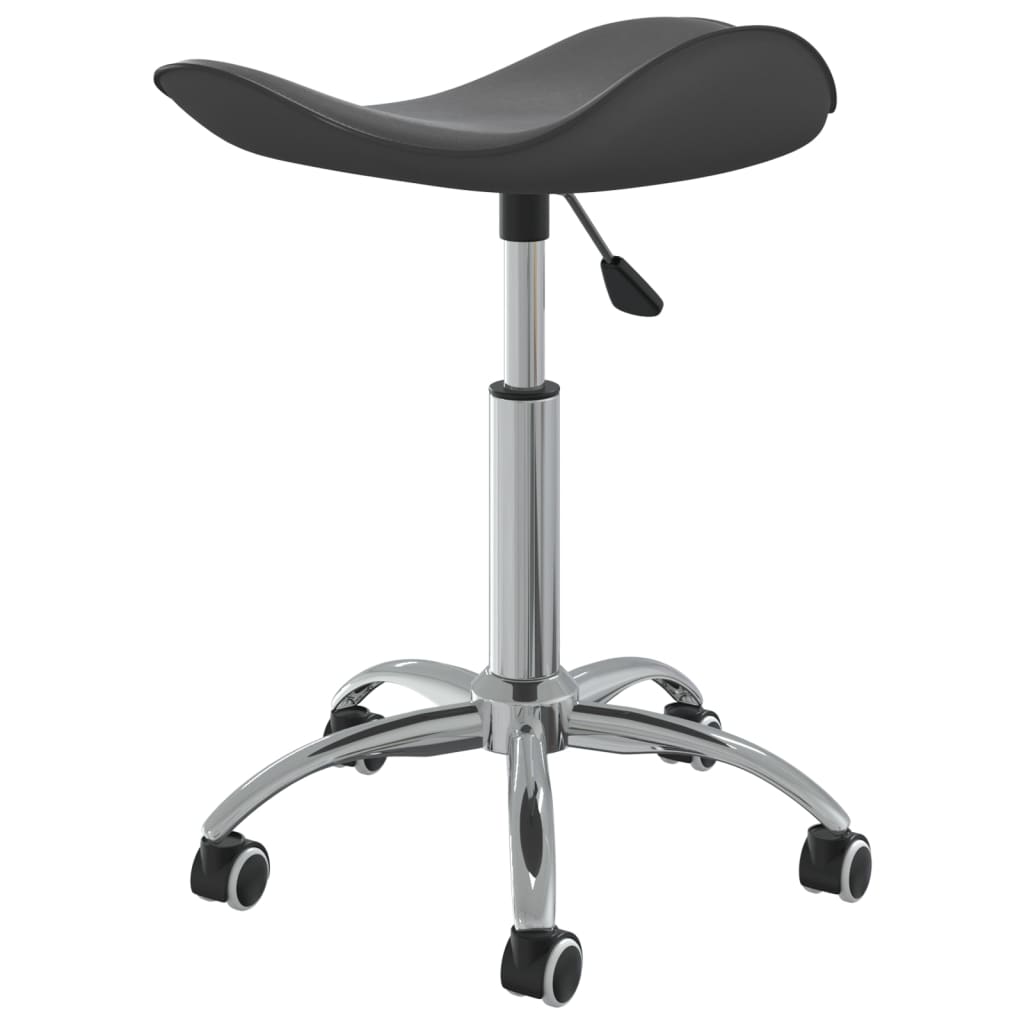 Swivel dining chair, grey, artificial leather (323688)