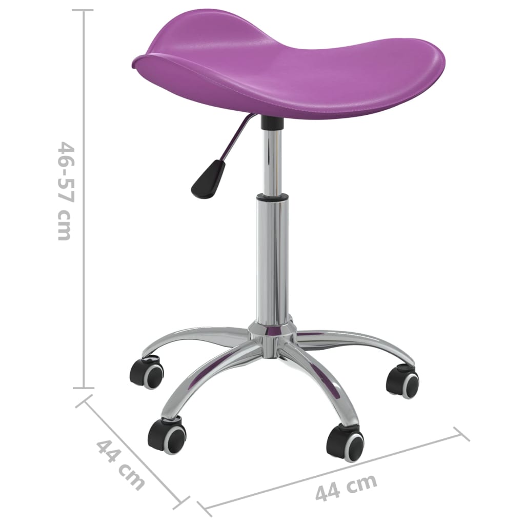 Groza dabiska ādas krēsla, violeta, mākslīgā āda (323691)