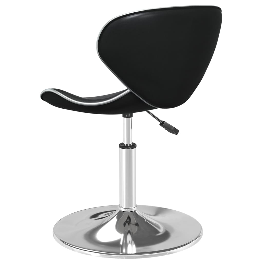 Dining chair, black, artificial leather (335110)