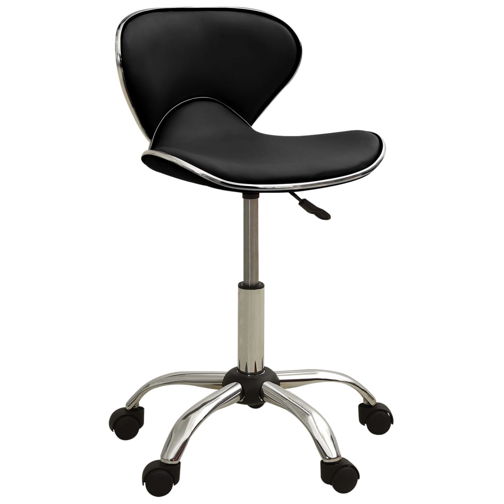 Office chair, black, artificial leather (323674)