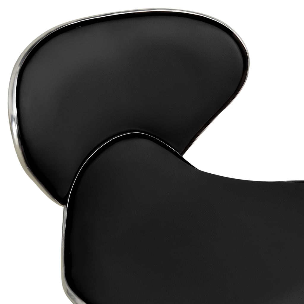 Office chair, black, artificial leather (323674)
