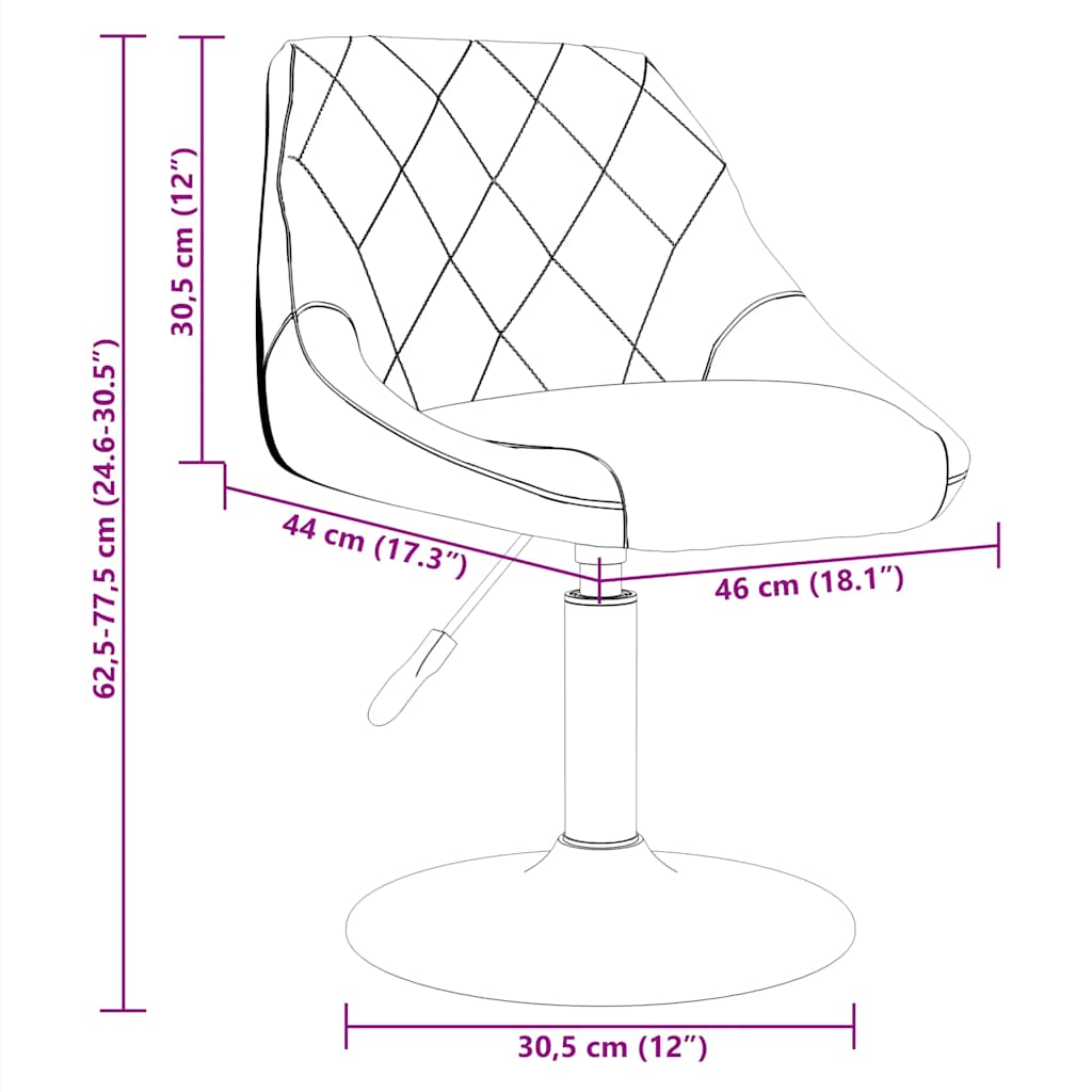 Swivel dining chairs, 4 pcs, light green, velvet