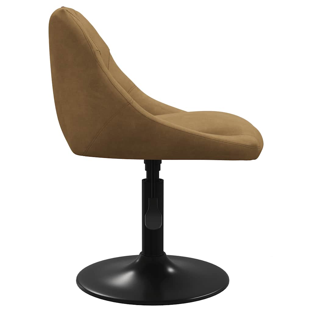 Dining chair, brown, velvet (335314)
