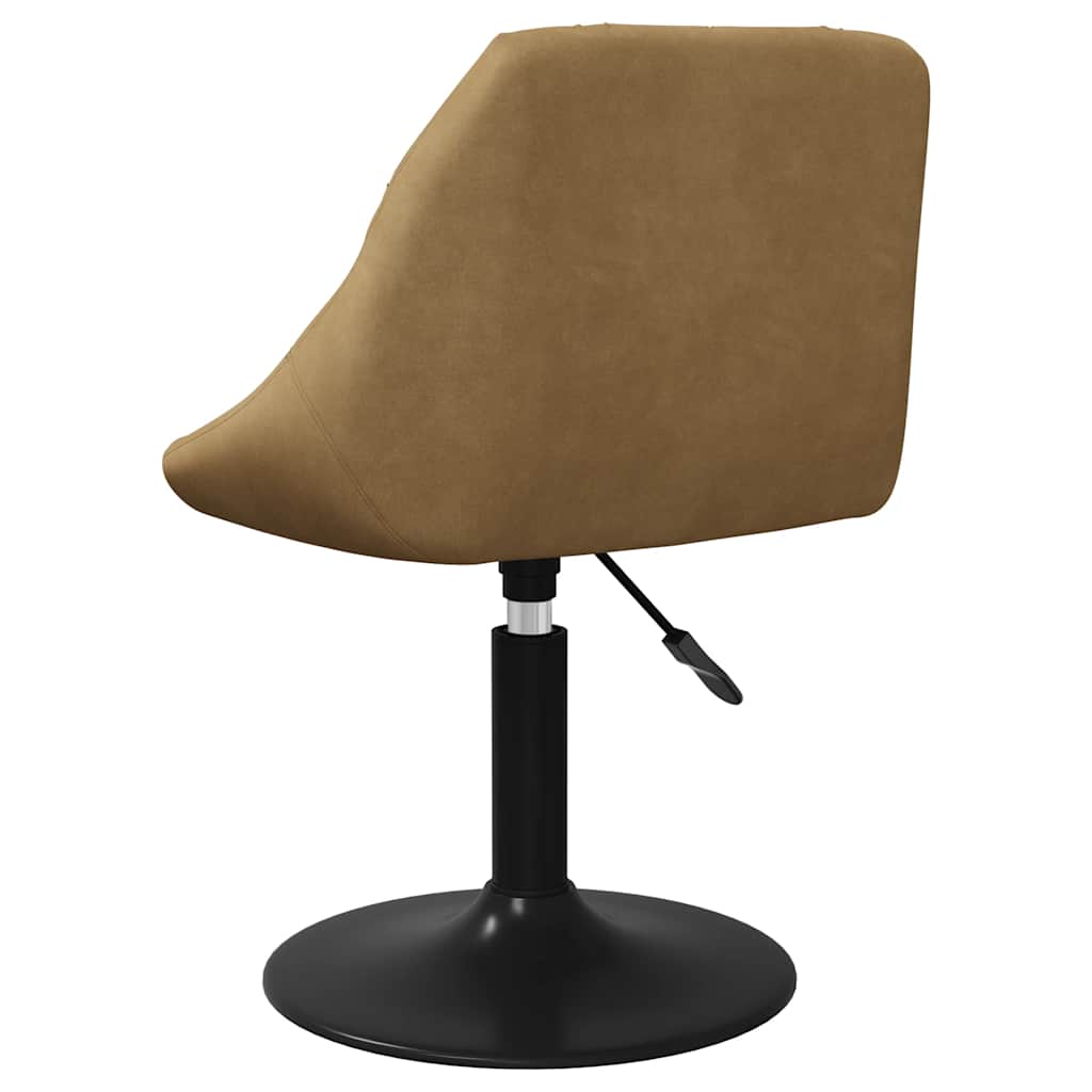 Dining chair, brown, velvet (335314)